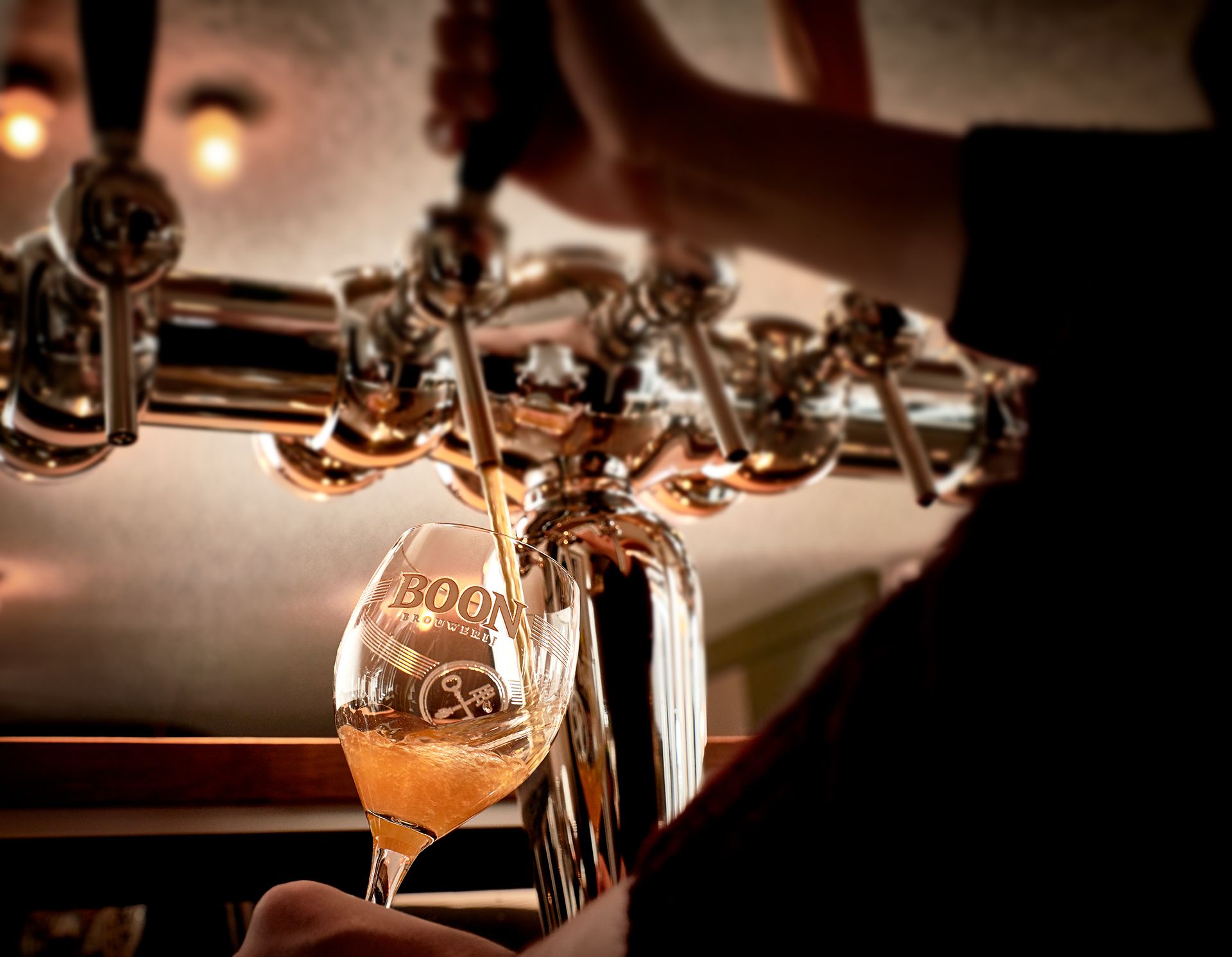 Vers getapt bier uit de tap bij onze Boon Bar